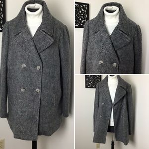 I*N*C , Double Breasted Gray Peacoat